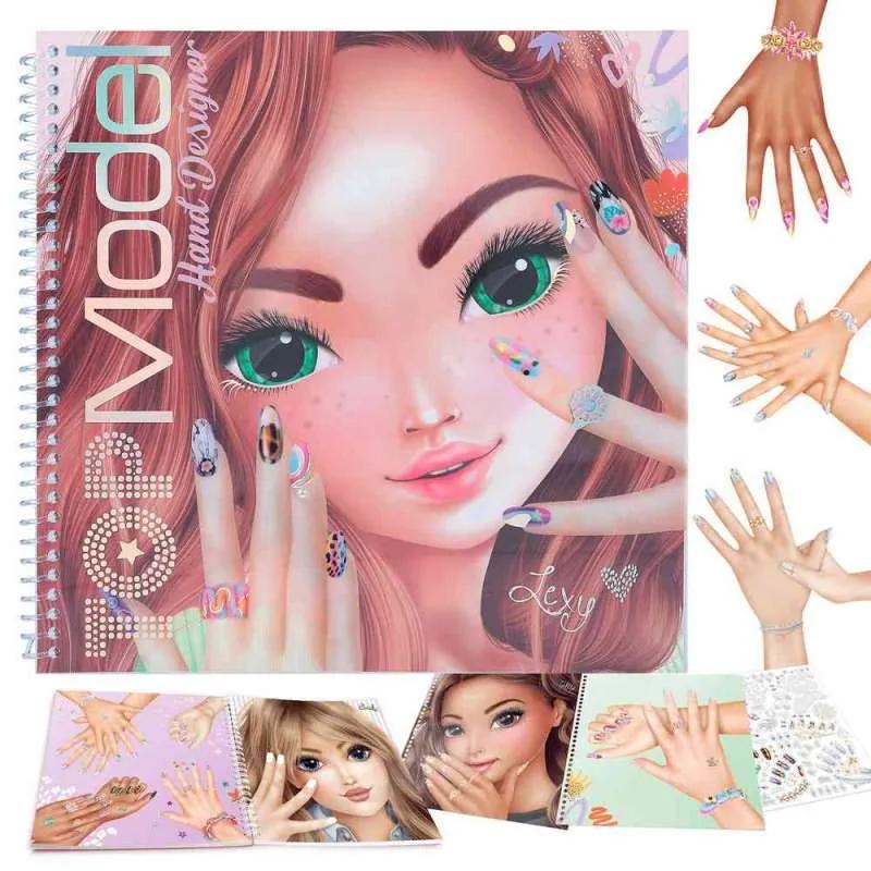 TOP MODEL BOJANKA SA STIKERIMA HAND DESIGN