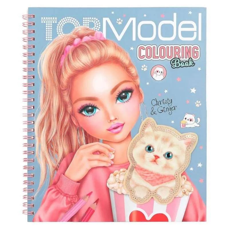 DP0412434 TOP MODEL KREATIVNA BOJANKA SA STIKERIMA
