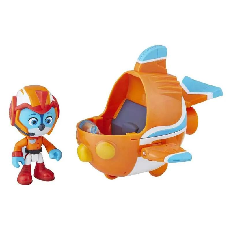 PLAYSKOOL TOP WING FIGURA I VOZILO