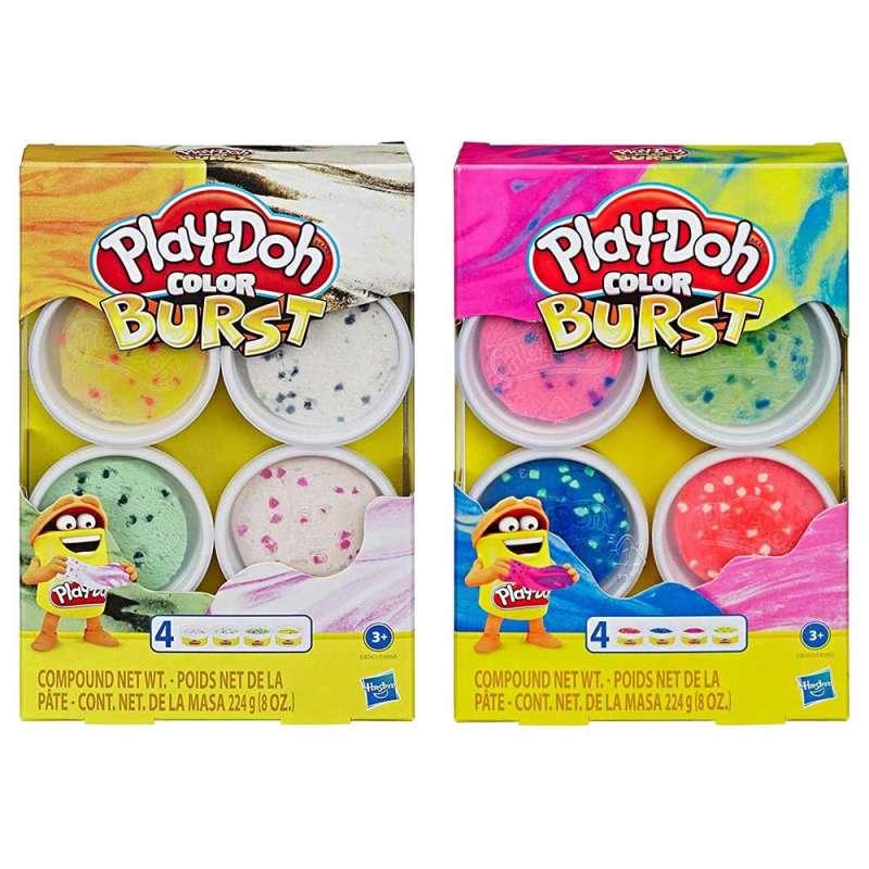 PLAY-DOH COLOUR BURST ASST
