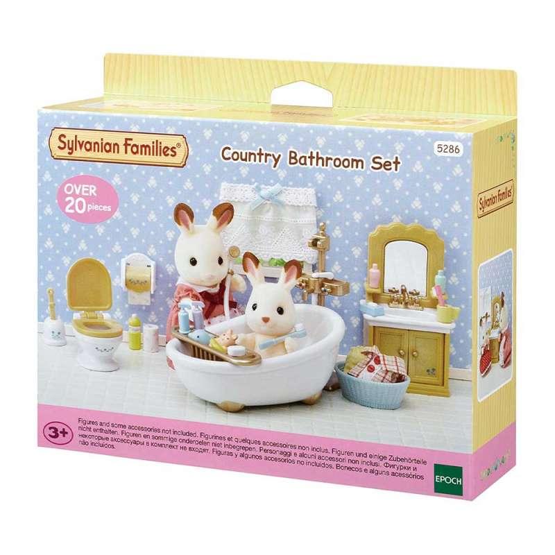 SYLVANIAN COUNTRY BATHROOM SET