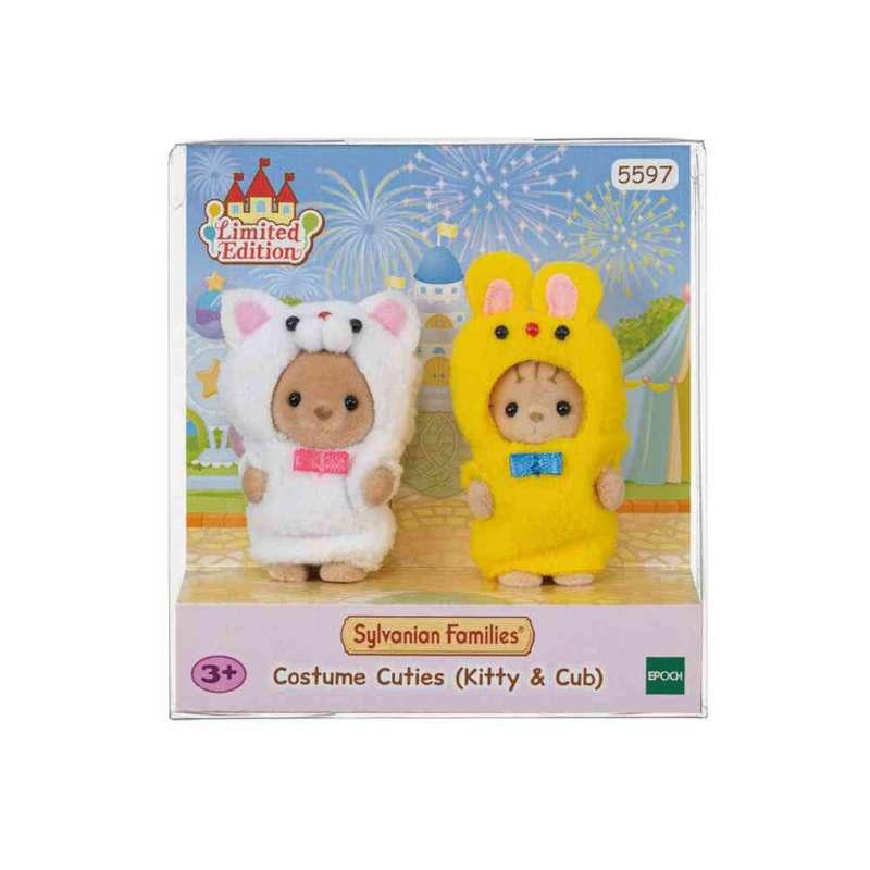 SYLVANIAN COSTUME CUTIES KITTY&CUB 