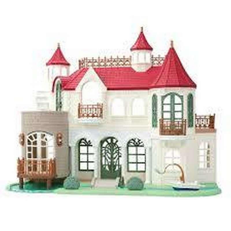 EC5865 SYLVANIAN RED ROOF RIVERSIDE MANOR 
