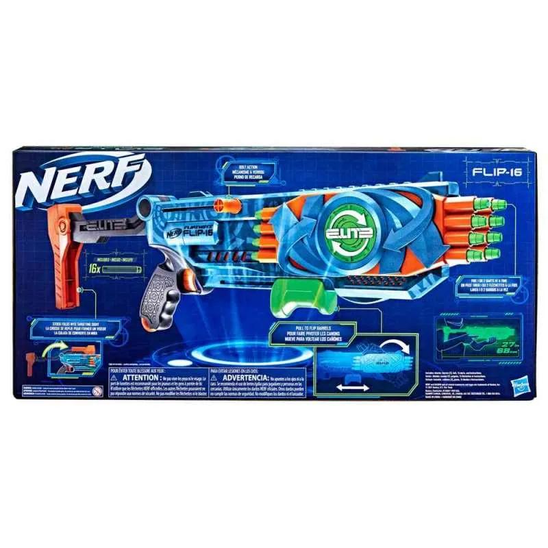 NERF ELITE 2.0 FLIPSHOTS FLIP-16 BLASTER 