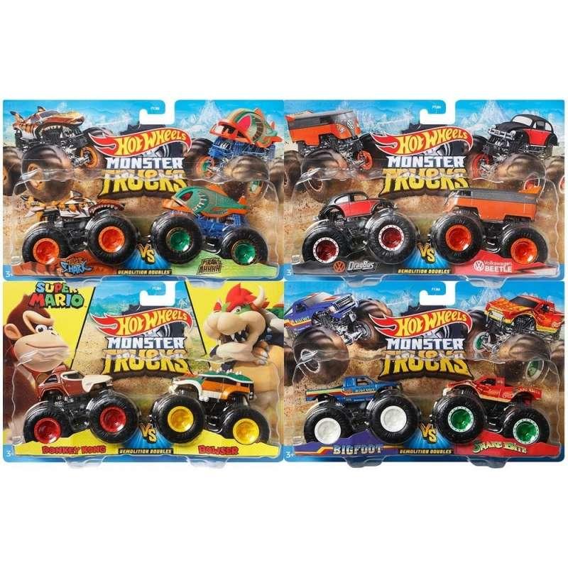 HOT WHEELS MONSTER TRUCKS 2U1 