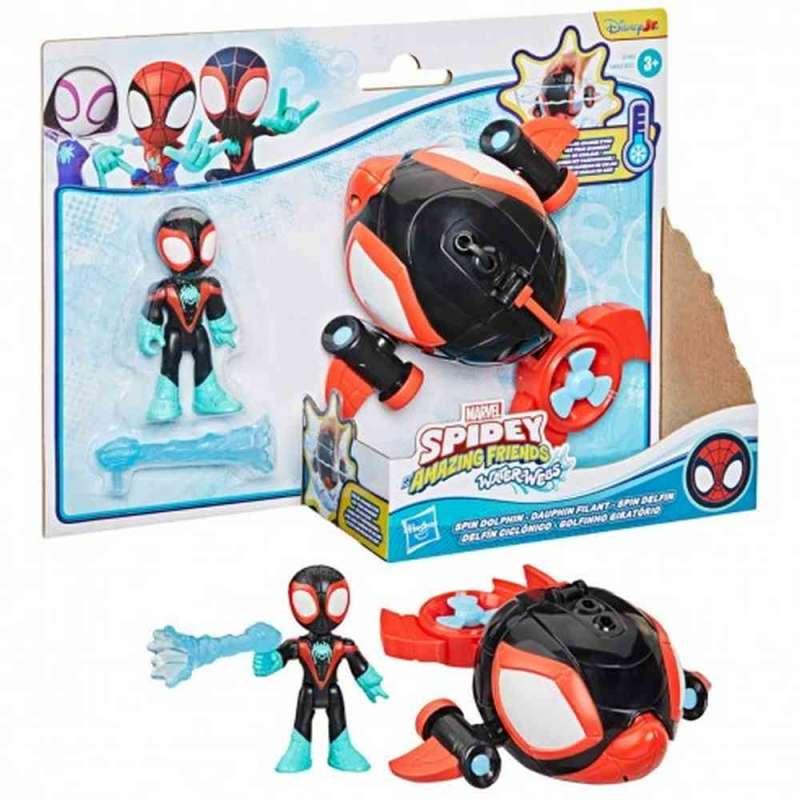 G1465 SPIDERMAN SPIN DOLPHIN FIGURA 