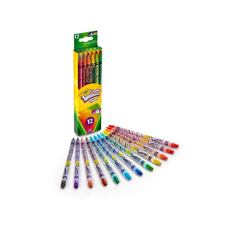 CRAYOLA 12 TWISTY PISI-BRISI OLOVAKA