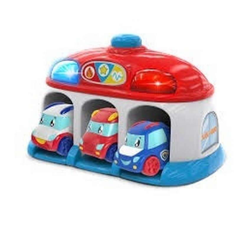 HL1417571 TINY TEAMSTERZ RESCUE HQ + 3 CARS SET 