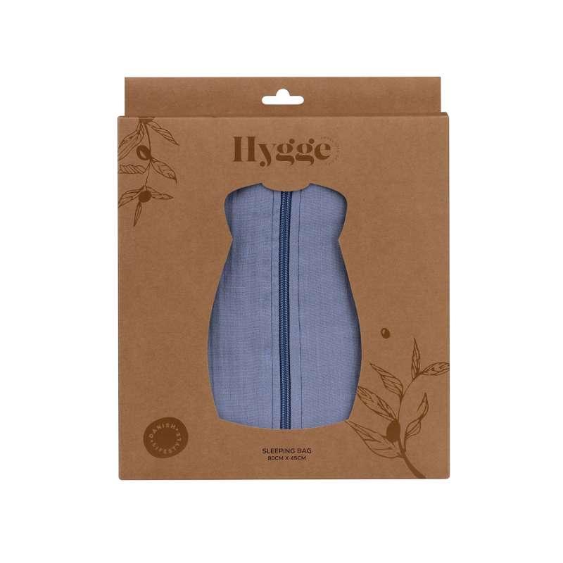HYGGE VRECA ZA SPAVANJE OD MUSLINA INDIGO BLUE 