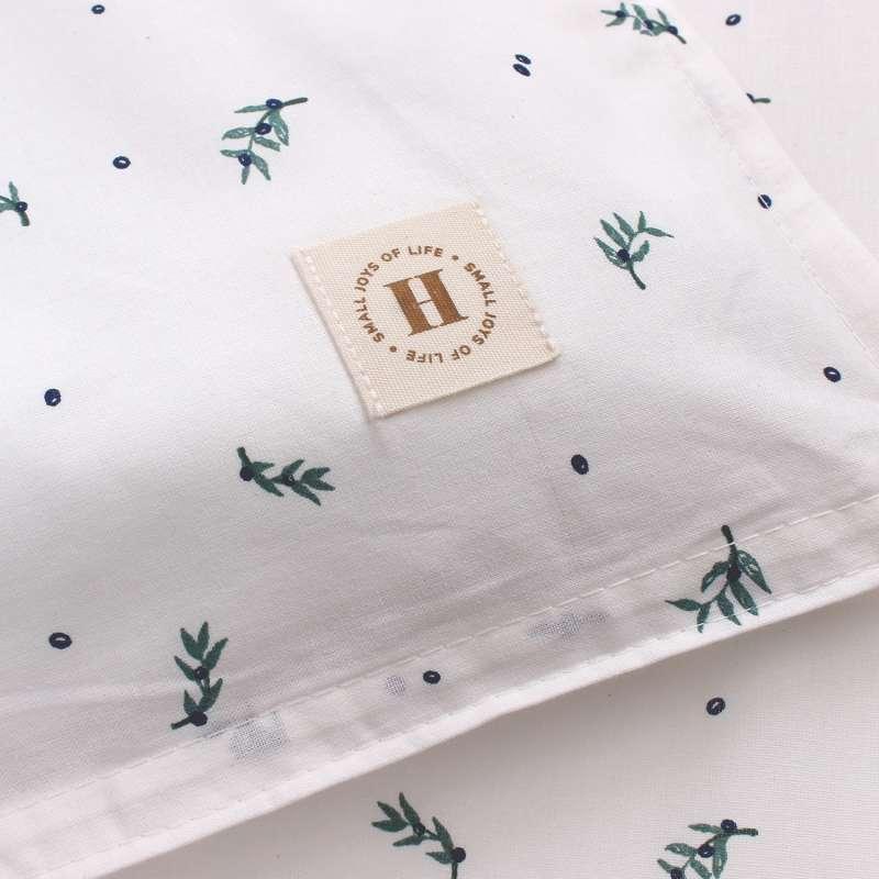 HYGGE POSTELJINA 3 DIJELA GREEN OLIVE 