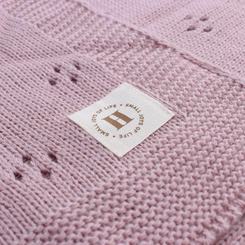 HYGGE KONCANI PREKRIVAC DUSTY ROSE 