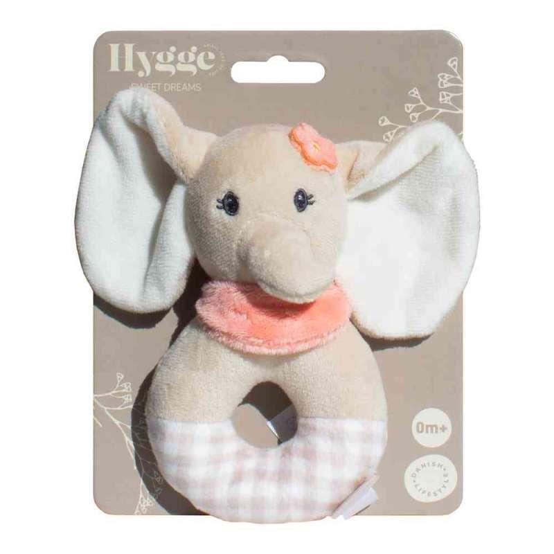 HY39699 HYGGE RATTLE ELEPHANT 