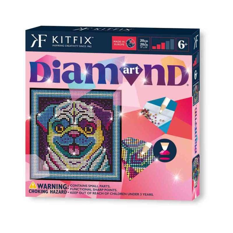 KFFP2026  CLASSIC DIAMOND ART SET DOG 