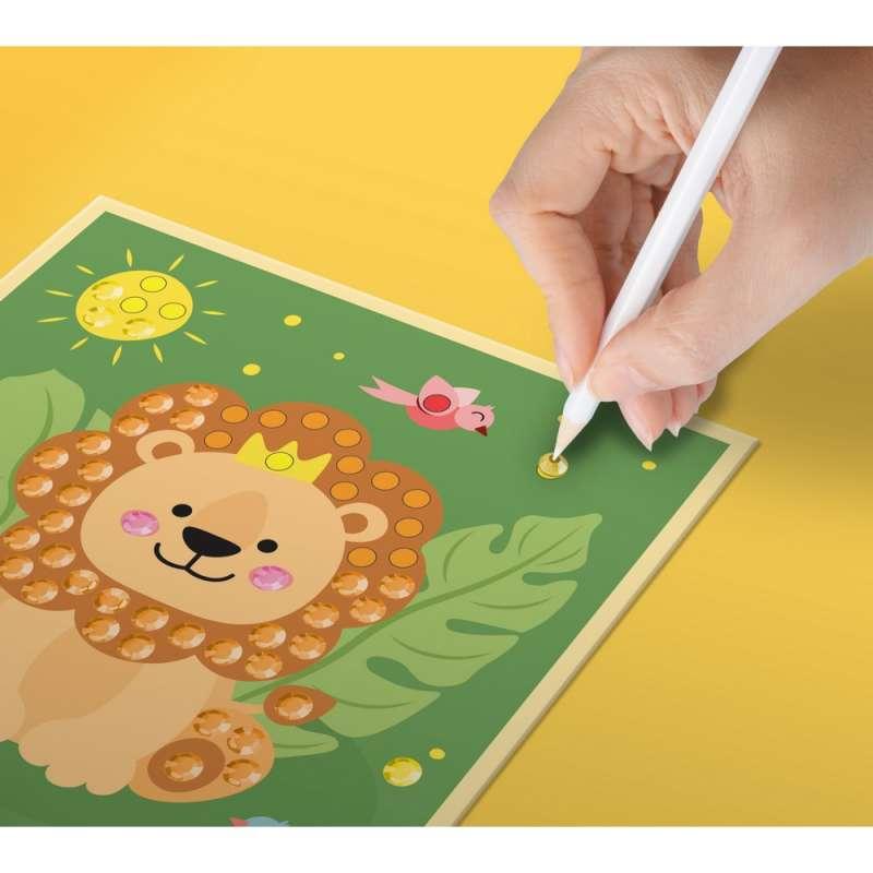 KFFP2503 MINI DIAMOND ART SET LION 