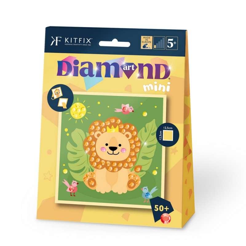 KFFP2503 MINI DIAMOND ART SET LION 