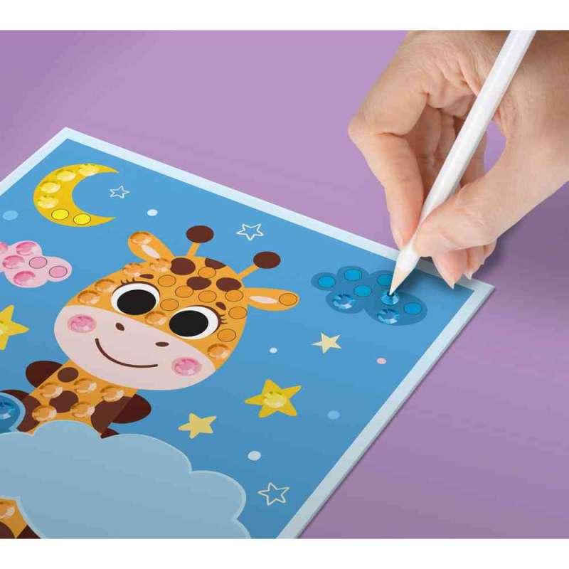 KFFP2504  MINI DIAMOND ART SET GIRAFFE 