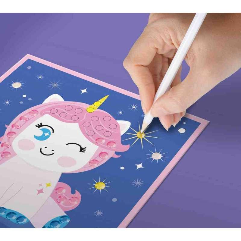 KFFP2511  MINI DIAMOND ART SET BABY UNICORN 
