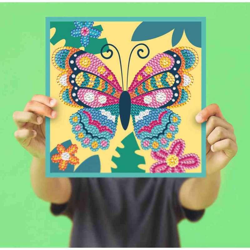 KFFP2527 JUNIOR DIAMOND ART SET BETTY THE BETTERFLY 