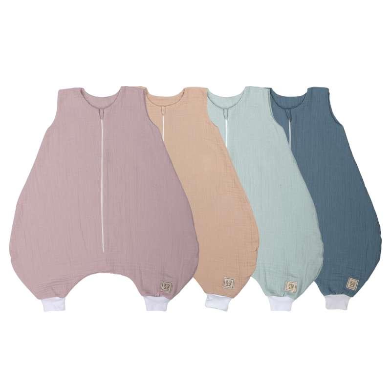 KIDZZ SLEEPING BAG MUSLIN MINT 0-18M