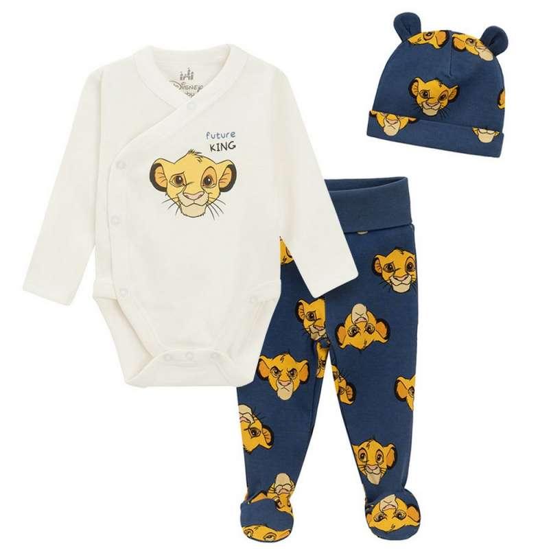 COOL CLUB SET BODI DUG RUKAV, DONJI DEO I TRAKA ZA KOSU DISNEY THE LION KING MIX
