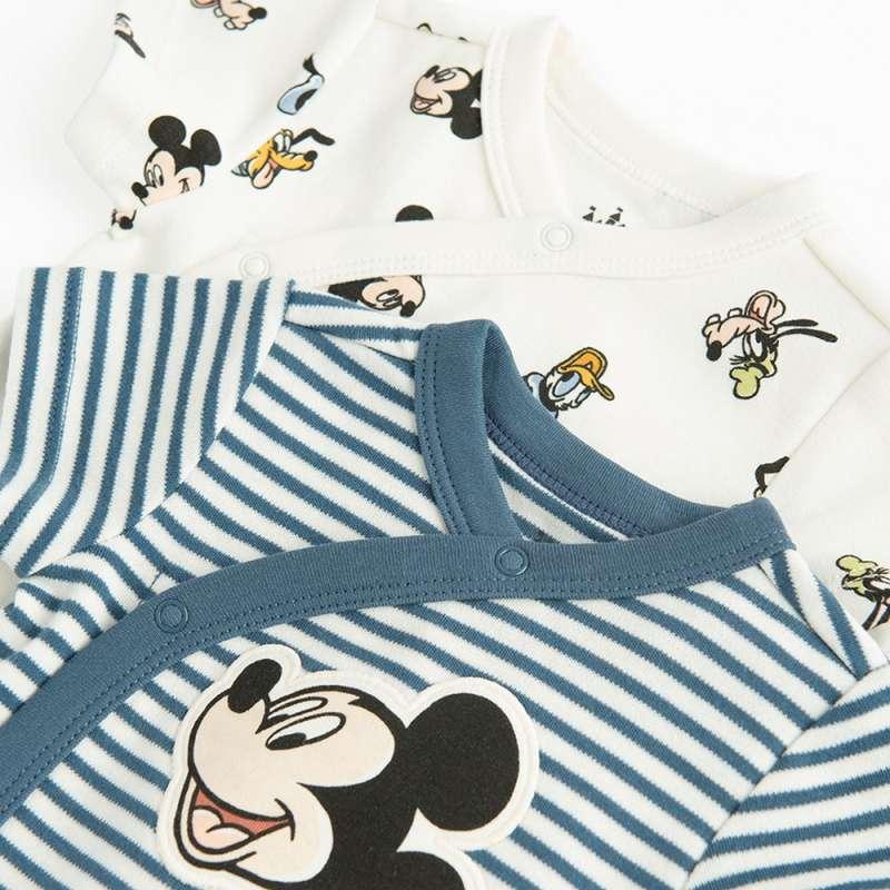 COOL CLUB BODI KRATAK RUKAV 2KOM DISNEY MICKEY & FRIENDS CREAMY