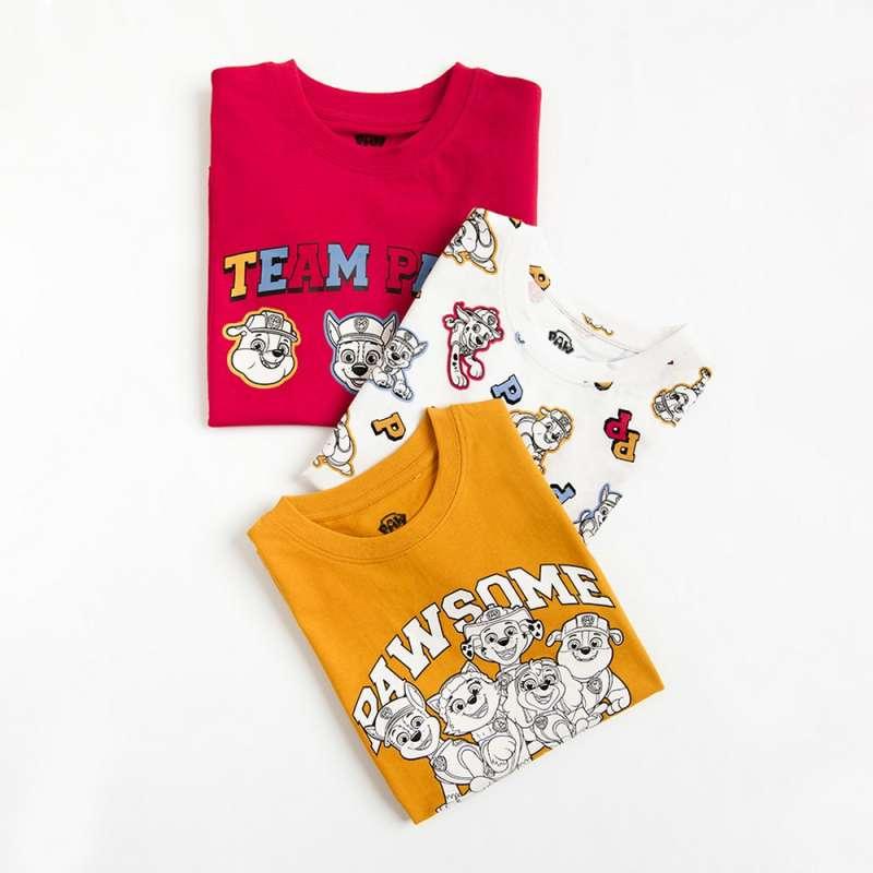COOL CLUB MAJICA KRATAK RUKAV 3KOM NICKELODEON PAW PATROLMIX