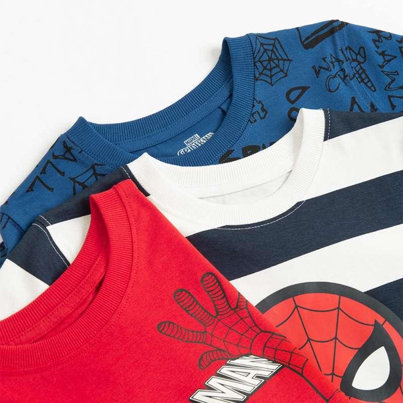 COOL CLUB MAJICA KRATAK RUKAV 3KOM MARVEL SPIDER-MAN MIX BOTANIC