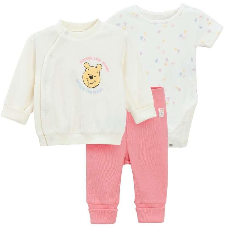 COOL CLUB SET BODI DUG RUKAV, DONJI DEO I TRAKA ZA KOSU DISNEY WINNIE THE POOH M