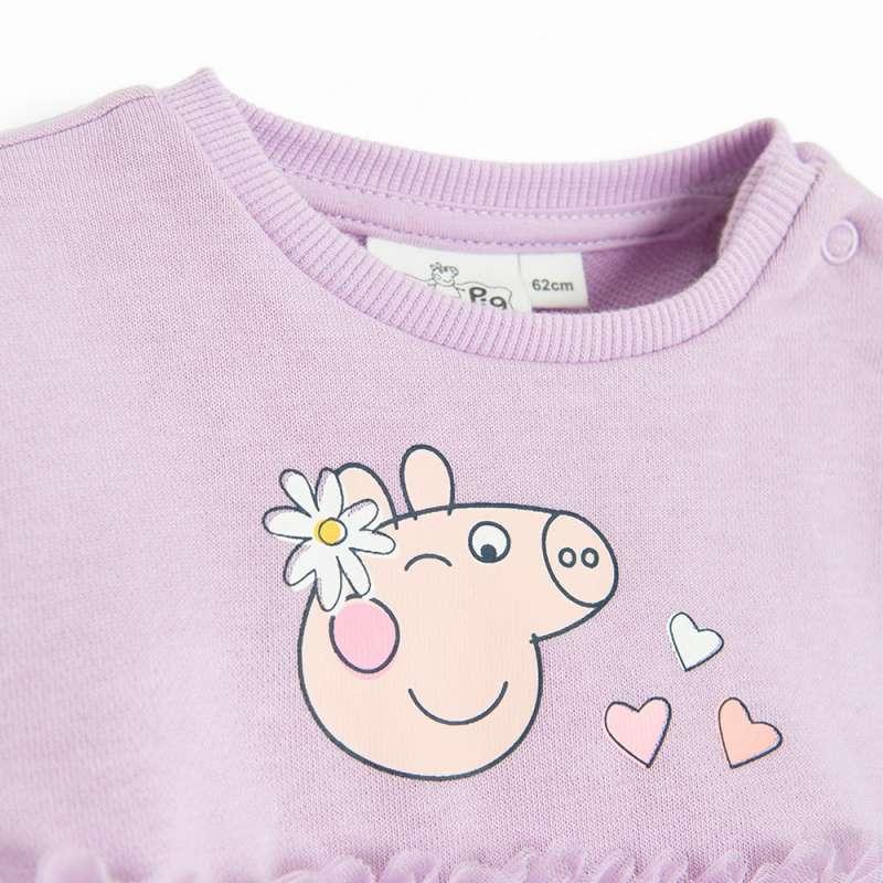 COOL CLUB PEPPA PIG HALJINA DUG RUKAV LILAC