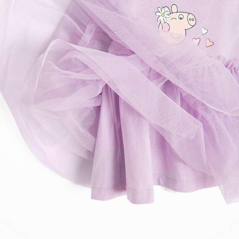 COOL CLUB PEPPA PIG HALJINA DUG RUKAV LILAC