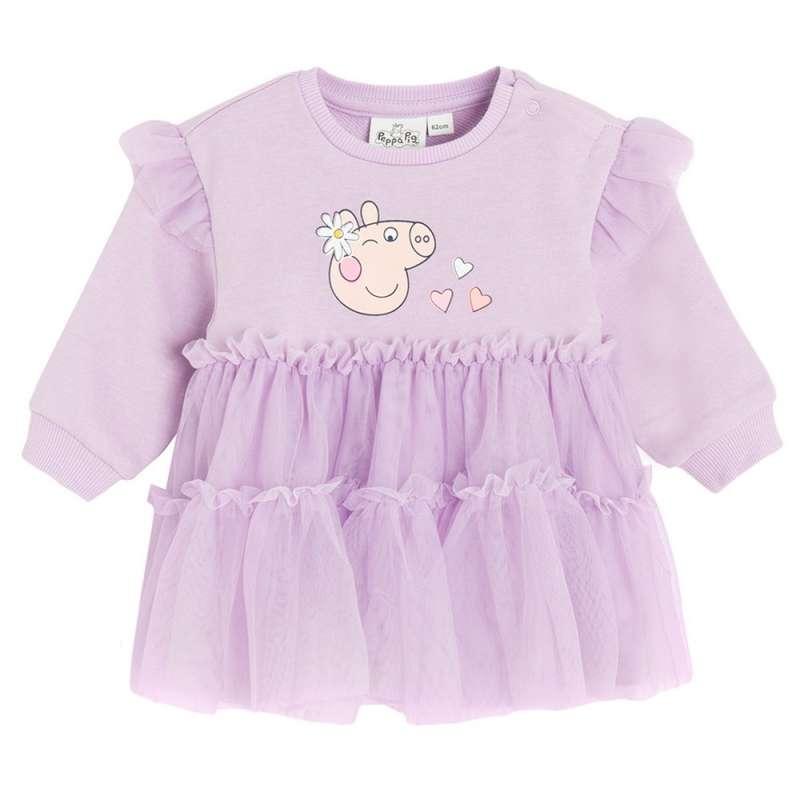 COOL CLUB PEPPA PIG HALJINA DUG RUKAV LILAC