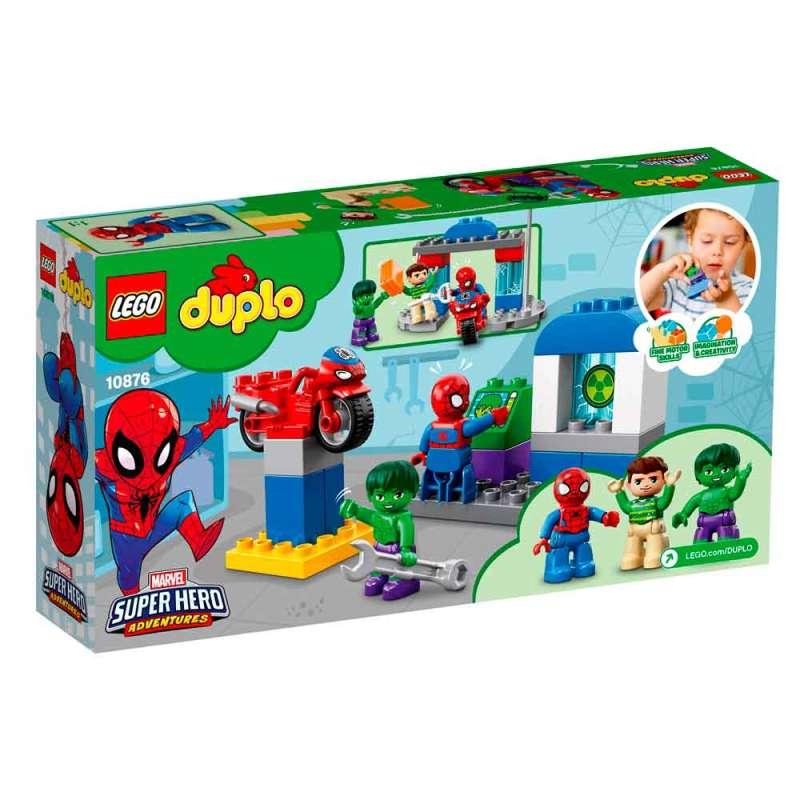 LEGO DUPLO AVANTURE SPIDERMANA I HULKA