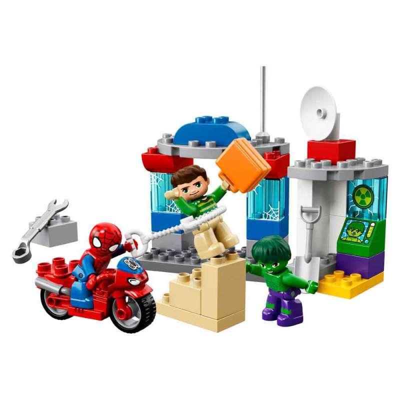 LEGO DUPLO AVANTURE SPIDERMANA I HULKA