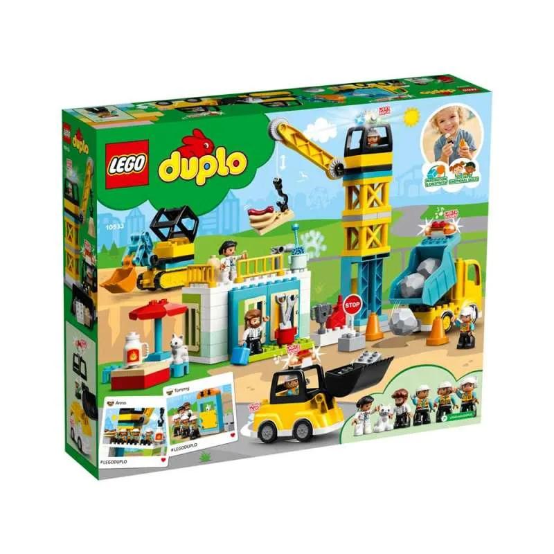 LEGO DUPLO DIZALICA I GRADNJA 