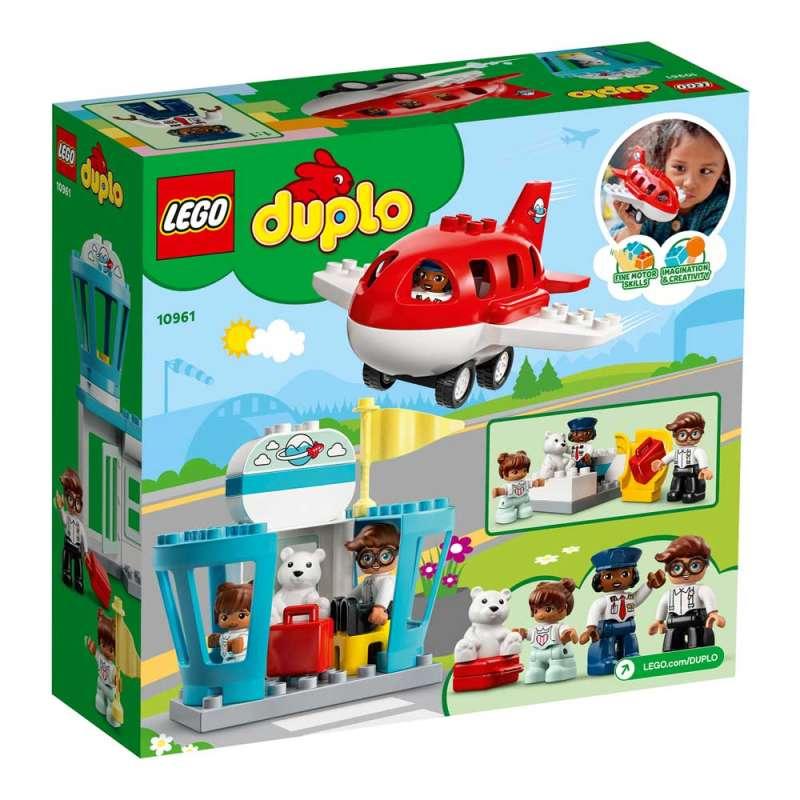 LEGO DUPLO AERODROM I AVION 