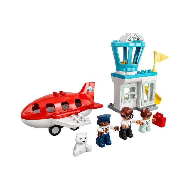 LEGO DUPLO AERODROM I AVION 