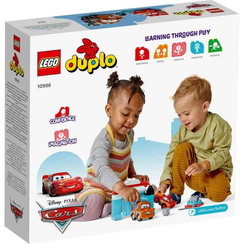 LEGO DUPLO ZABAVA SA AUTIMA LIGHTNING MCQUEEN-A & MATERS-A U AUTOPRAONICI
