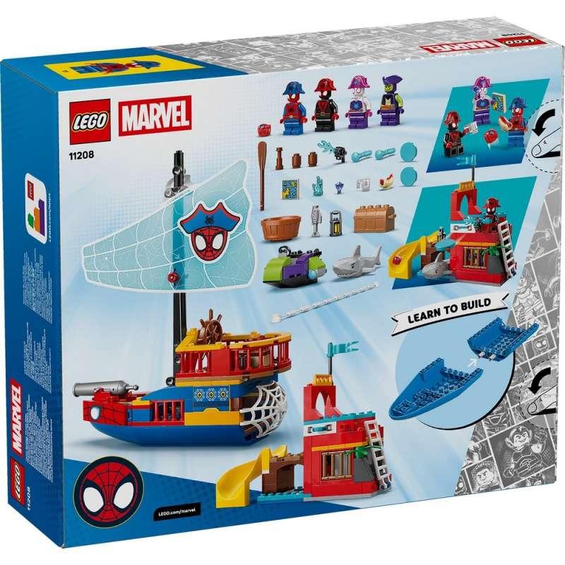 LEGO MARVEL TEAM SPIDEY PIRATE SHIP 