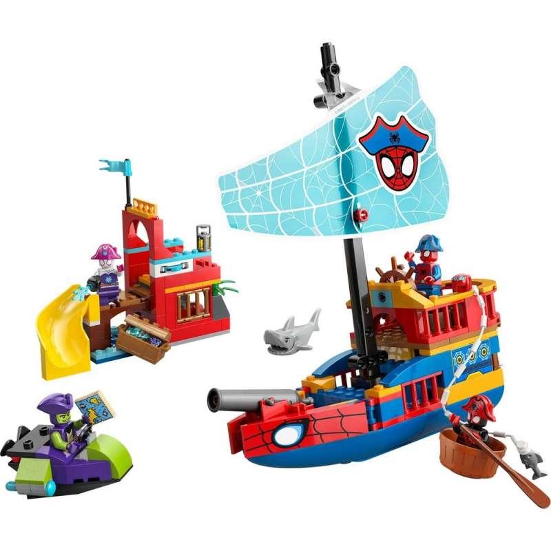 LEGO MARVEL TEAM SPIDEY PIRATE SHIP 