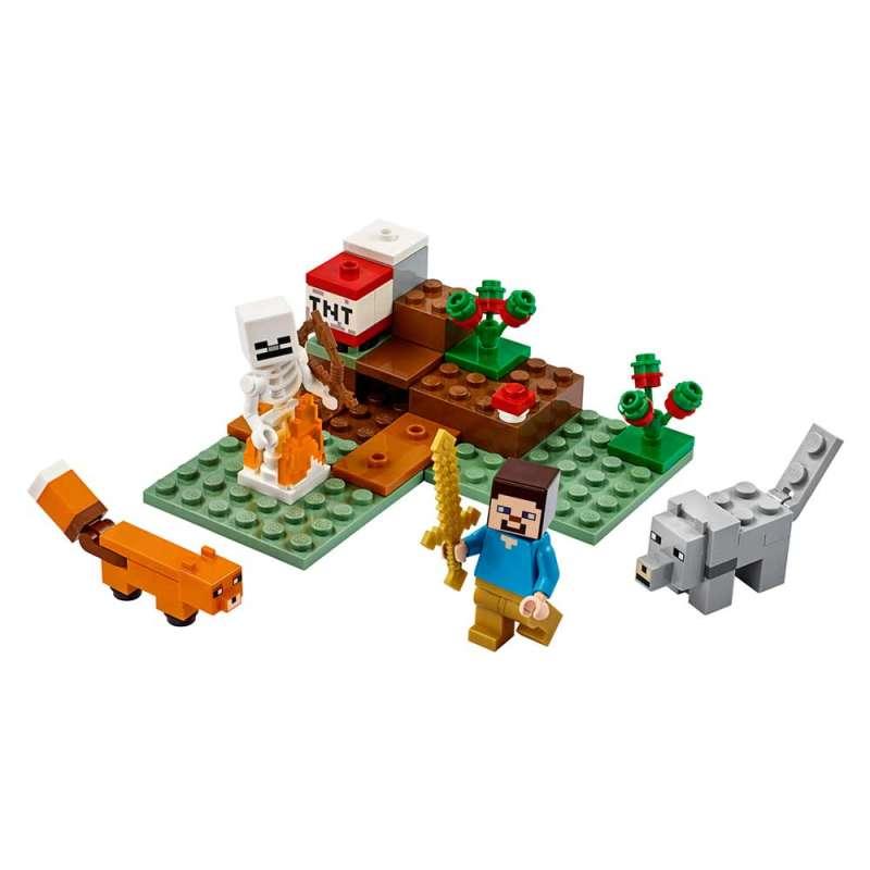LEGO MINECRAFT PUSTOLOVINA U TAJGI