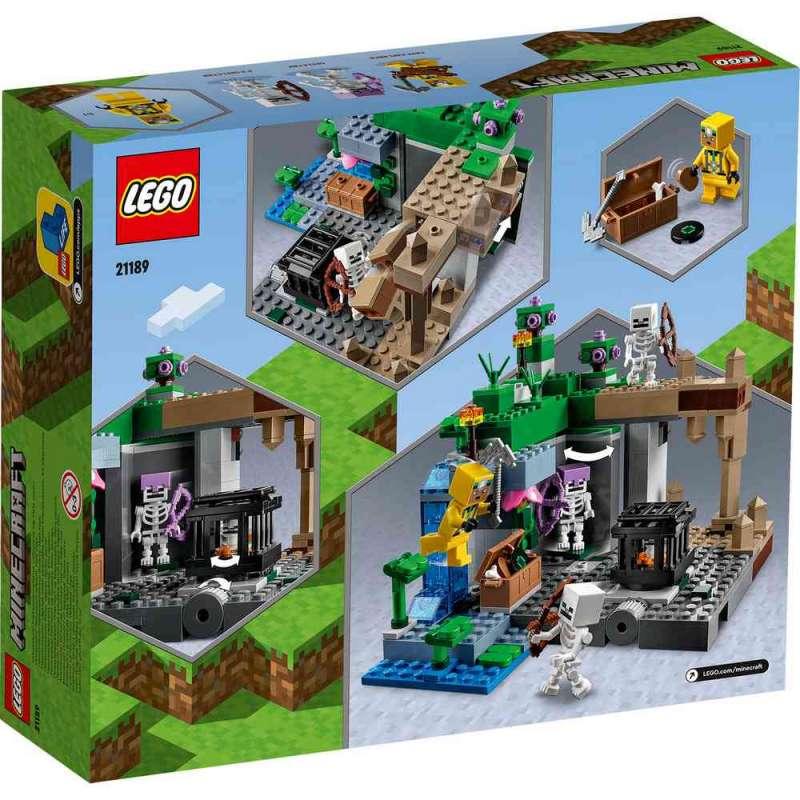 LEGO MINECRAFT TAMNICA SKELETA