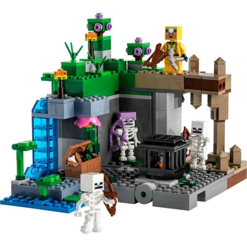 LEGO MINECRAFT TAMNICA SKELETA 