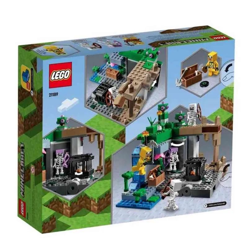 LEGO MINECRAFT TAMNICA SKELETA 