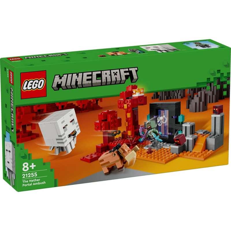 LEGO MINECRAFT THE NETHER PORTAL AMBUSH