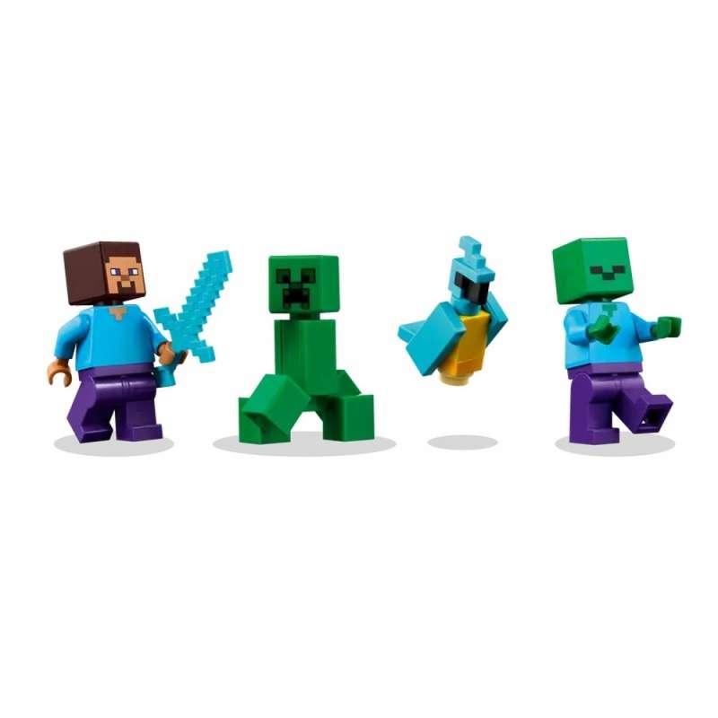 LEGO MINECRAFT THE TNT JUNGLE HOUSE 