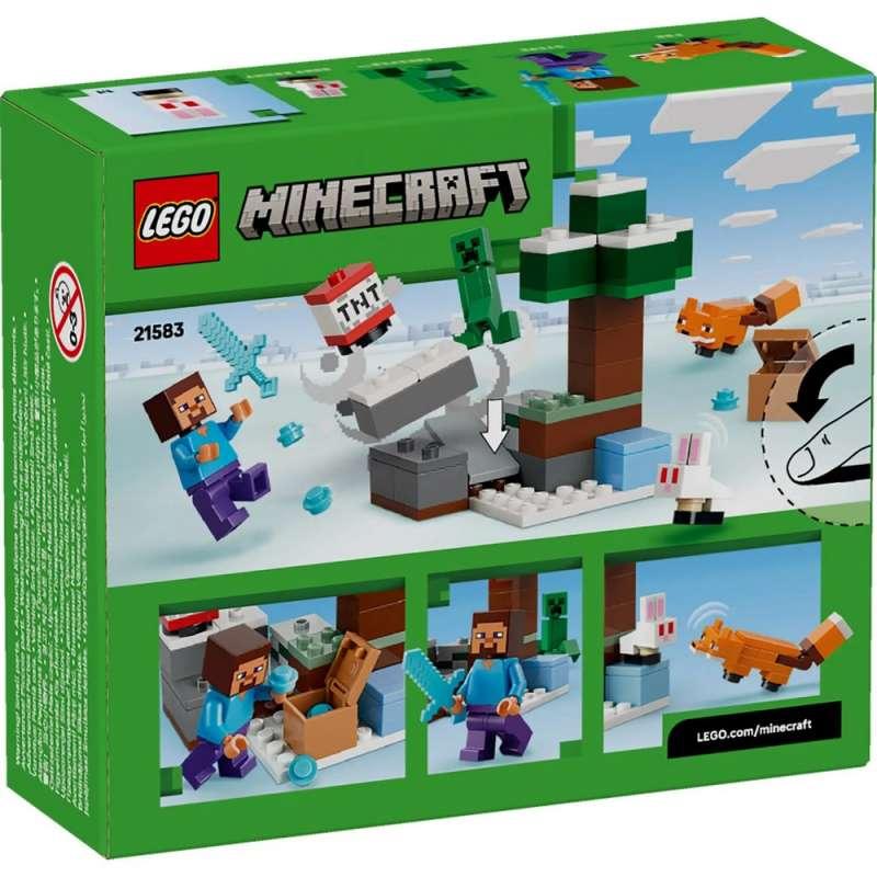 LEGO MINECRAFT STEVES TAIGA ADVENTURE 