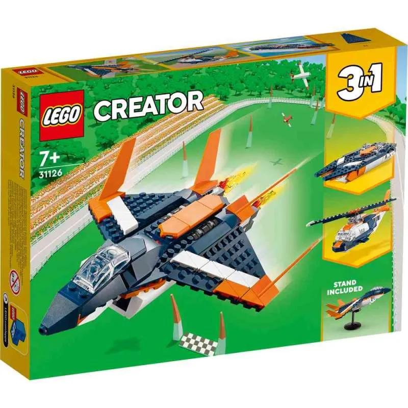 LEGO CREATOR SUPERSONICNI AVION