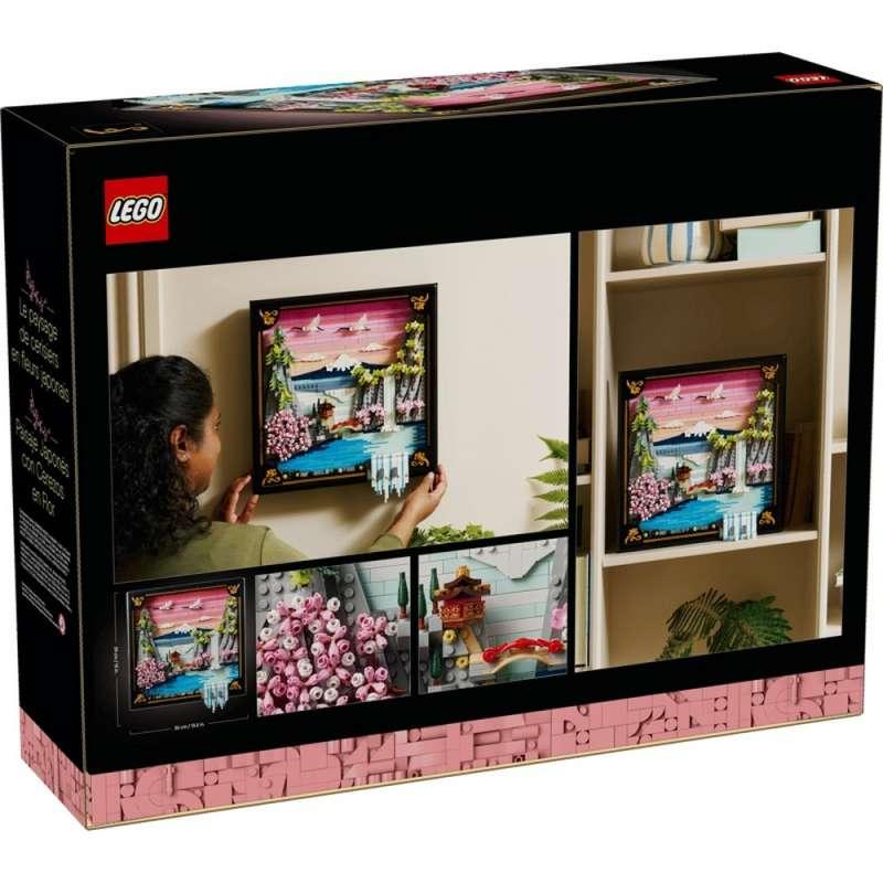 LEGO ART JAPANESE CHERRY BLOSSOM LANDSCAPE 