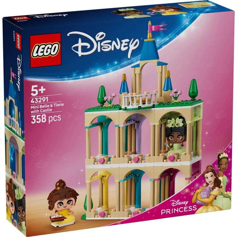 LEGO DISNEY PRINCESS MINI BELLE  AND  TIANA WITH CASTLE 