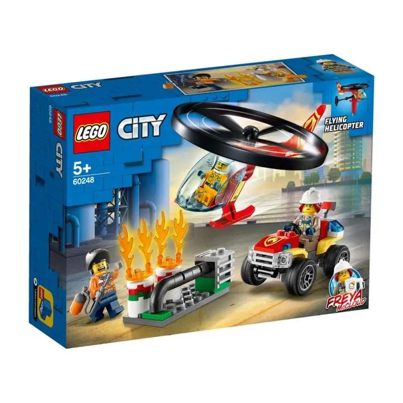 LEGO CITY FIRE VATROGASNI HELIKOPTER NA DJELU